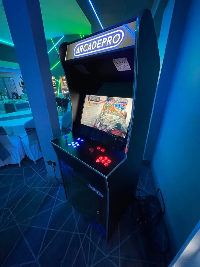 Arcade Machine set up