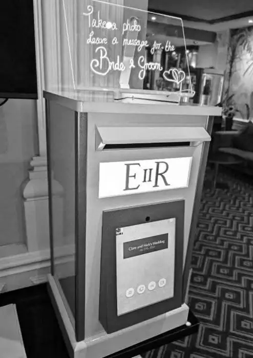 our selfie pod post box